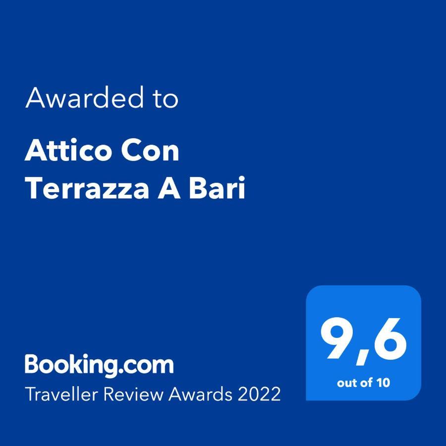 Attico Con Terrazza A Bari Apartamento Exterior foto